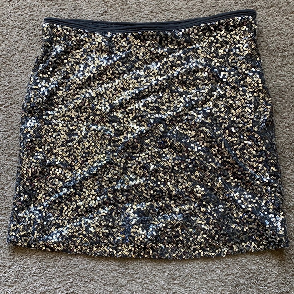 XS Express sequin mini skirt